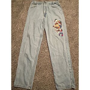 Vintage 1993 Jerry Lee mom jeans sz 11 Loony Toons‎ B9